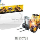Friction Toy Forklift Truck With Light