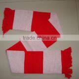Latest Fashion Soccer Scarf, Football Fan Red Scarf thumbnail-5