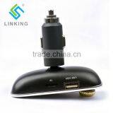 Multi-point Japan FM Transmitter Bluetooth Car Kit Support Dual USB AUXJack thumbnail-6