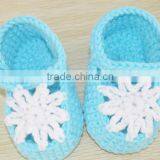2015 Cheap Soft Hand Knit Baby Boy Shoes for Sale thumbnail-3