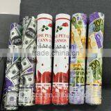 Unique Dollar Confetti Party Poppers