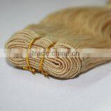 On Sale Color 60 Hand Tied Weft Body Wave Wholesale 100g per Pack 24inch thumbnail-1