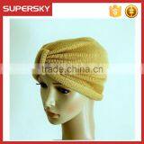 A-159 Winter Turban Knitting Pattern Women Twisted Hat Turban Knitted Full Turban Hat thumbnail-2