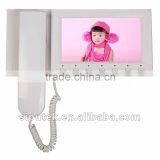 7-inch Color TFT LCD Color Monitor Video Door Phone With Plastic Case
