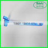 Plastic Transparent Blue Single Hook for Display thumbnail-2