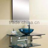 Europe Style Glass Wash Sink for Hotel Bathroom Project thumbnail-3