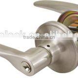 North and South American Style Zinc Alloy Double Handles Main Door Tubular Lever Locks thumbnail-2