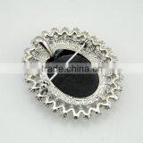 Oval Purple Diamond Elegant Goddess Drip Pictures Ex-factory Price Beauty Brooch Pin Supplier's Choice thumbnail-3