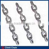 Q235 Iron Material Medium Link Chain, Ordinary Mild Steel Link Chain,Normal Welded Point Chain