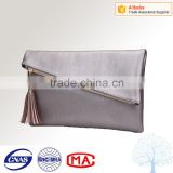 Luxury style two fold ladies leather vanity bag