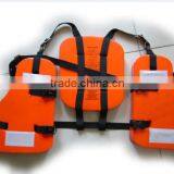 Jiangsu Manufacture PVC Foam Work Life Vest, Red Three Pieces Life Vest