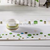 table mat plastic ,pp thin placemat
