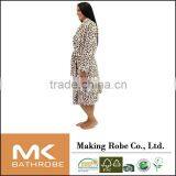 Women's Fun Prints Fleece Robes thumbnail-3