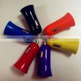 Colorful Trumpet Single Usb Car Charger , Universal 5V Phone Car Charger thumbnail-4