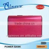 2016 Metal Case Flashlight Function New Design 5600MA Power Bank thumbnail-1