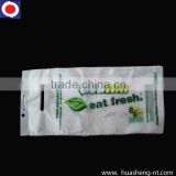 HDPE printed block head plastic bag