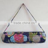 Blue Yoga Mat Bag Shoulder Bag Unisex Traditional Yoga Mat Bag Vintage Yoga Bag Unisex Bag Cross Body Bag thumbnail-2