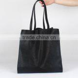 Wholesale Lady Leather Eco-friendly Reusable Shopping Bag thumbnail-5