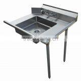 NSF Approval Stainless Steel Soiled Dish Table / Washing Table thumbnail-1
