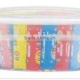 Long Bubble Gum Tattoo in Ellipse Lunch Box(candy Fruit Flavor Chewing Gum) thumbnail-1