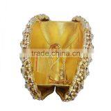 Beautiful Crystal Party Stone Evening Clutch Bags Handbags Expensive Canvas Bag (88138A-AB) thumbnail-6