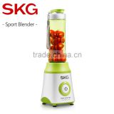 SKG Portable Fruit Juicer Blender with Two Travel Bottles