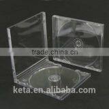 Wholesale Plastic Transparent 10.4mm Single PS Jewel CD Case thumbnail-2