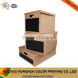 Handmade Paper Box Paper Storage Box Kraft Paper Gift Box Cardboard Packaging Box thumbnail-2