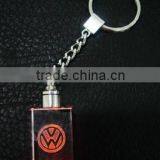 2016 Top k9 Crystal Keychain With Red Light