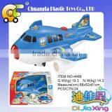 Kid Promotion Gift Toys bo Music Plastic Aircraft With Light & Sound thumbnail-4