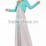 Modern Muslim Abaya Dress Islamic Hot Selling Kaftan Abaya for Muslim Women thumbnail-3
