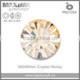 Original PRECIOSA MC Chaton Maxima, Crystal Honey Point Back Rhinetsone thumbnail-1