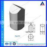 K10 K20 Cemented Carbide Tips for Rock Drill Bits