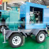 High Speed Running Diesel Engine Pump Unit With Trailer Type 280m3/h thumbnail-4
