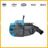 Fashionable Multilayer Nylon Material Cycling Zipper Waist Bag With Small Pocket for Mobile Phone thumbnail-2
