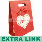 Hot Sale Custom Logo Printing Women's Kraft Paper Shopping Bag thumbnail-1