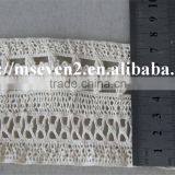 High Quality Design Lace in 7.2cm 100% Cotton Embroidery Running Yardage for Sale thumbnail-6