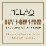 MELAO Pine Tar Soap - Mens Bar With Natural Woodsy Scent and Skin Scrub Exfoliation - Handmade With Pine, Hemp, Olive Oils thumbnail-6