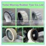 2016 New Style Deep Groove Tread Solid Tire With Rims 15x5 With Factory Price thumbnail-1