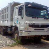High Quality Euro3 Optional Color Sinotruk Howo Waggon Tremie for Sand and Stone thumbnail-2