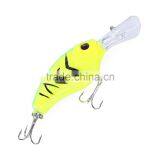 1pc Outdoor 9.5CM Fishing Lures Crank Bait Tackle Swim Bait With 3D Eyes Verisimilar Hard Bait thumbnail-3