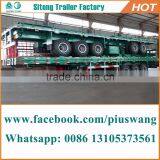 Factory Direct 3 Axles Shipping Container Platform Truck Trailer 20 40 Feet Container Semi Trailer thumbnail-5