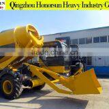 Best Price and China Brand New Concrete Tank Car /QGMC3500 Mobile Concrete Mixerwith ce thumbnail-2