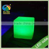 Rechargeable Rgb Led Cube Stool Bar Stool Bar Chairs Illuminated Furniture thumbnail-1