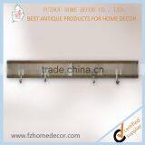 New Arrival Metal Wall Mouted Hook With Wooden Base for Hanging Clothes or Bags thumbnail-4