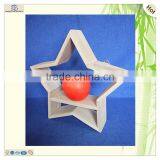 Hot Selling Unfinished Unique Gift Original Color Wooden Star thumbnail-6