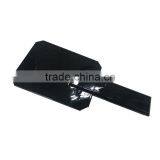 Black 1-sided Two Ways Medium Size Mirror Hand Held Paddle Mirror thumbnail-2