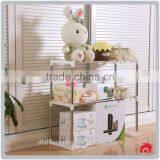 New Multifunction Stainless Steel Tool Kitchen 2 Layers Microwave Oven Organizer Holder Storage Shelf Rack thumbnail-3