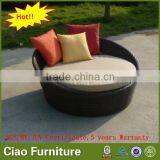 Antique French Style Garden Furniture Rattan Outdoor Day Bed thumbnail-1