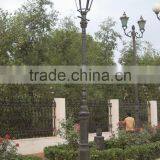 Antique Cast Iron Street Lamp Pole thumbnail-1